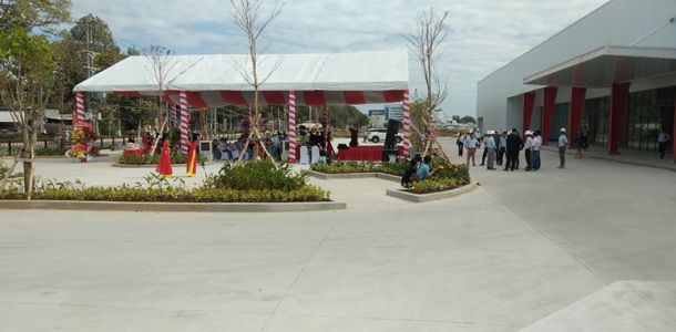 Lễ bàn giao công trình xây dựng trung tâm thương mại và siêu thị Trà Vinh