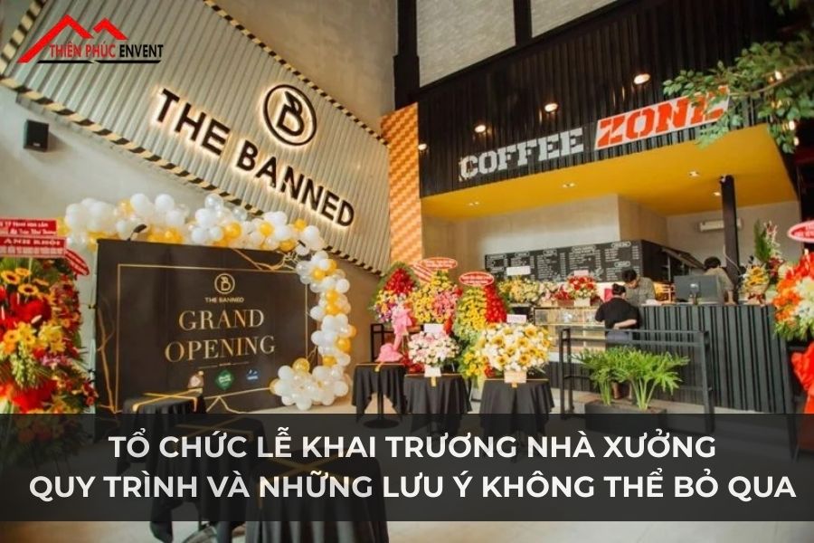 le khai truong quan cafe